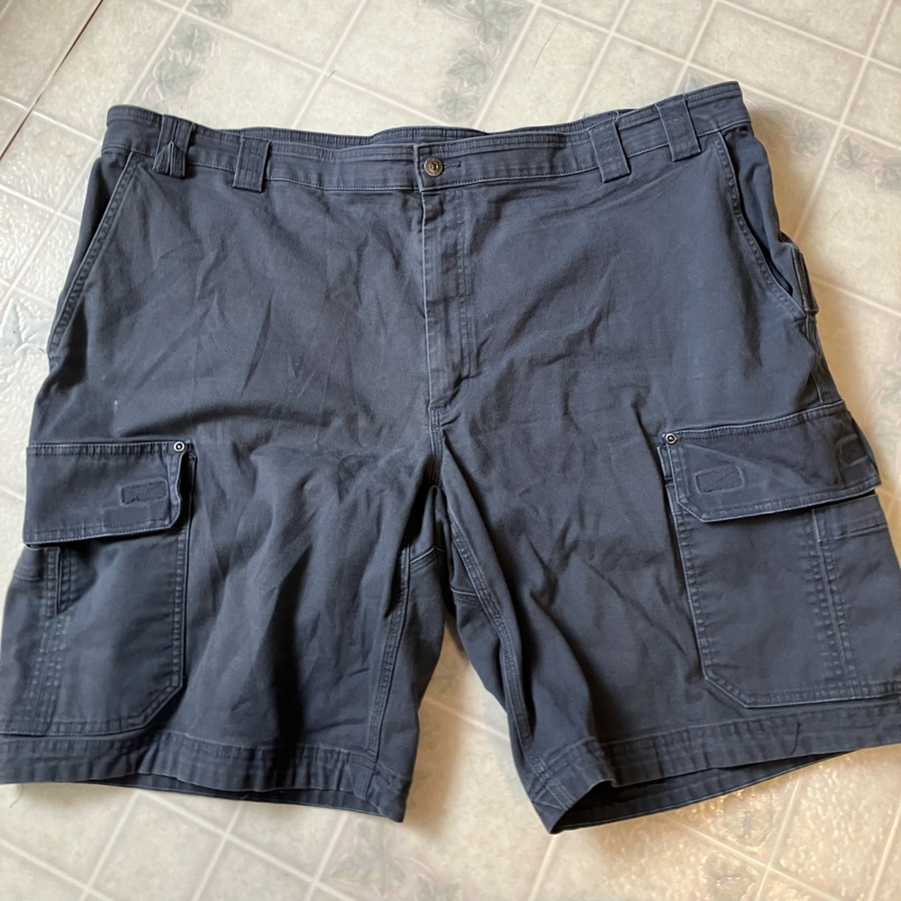 Duluth‎ Flex Fire Hose Canvas cargo Shorts Blue